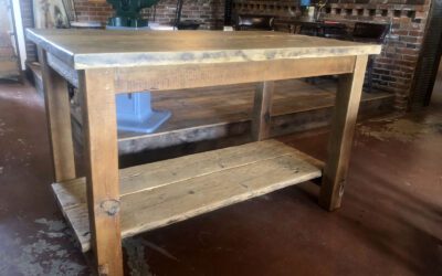 White Pine Kitchen Island